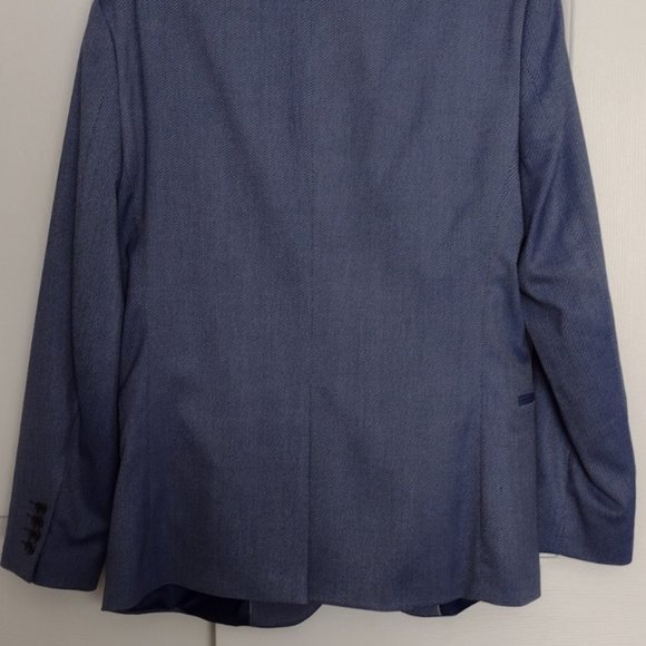 J.Ferrar Mens Slim Suit Jacket/Blazer - Picture 4 of 12